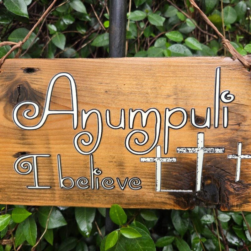 Anumpuli Anumpuli - Reclaimed wood sign