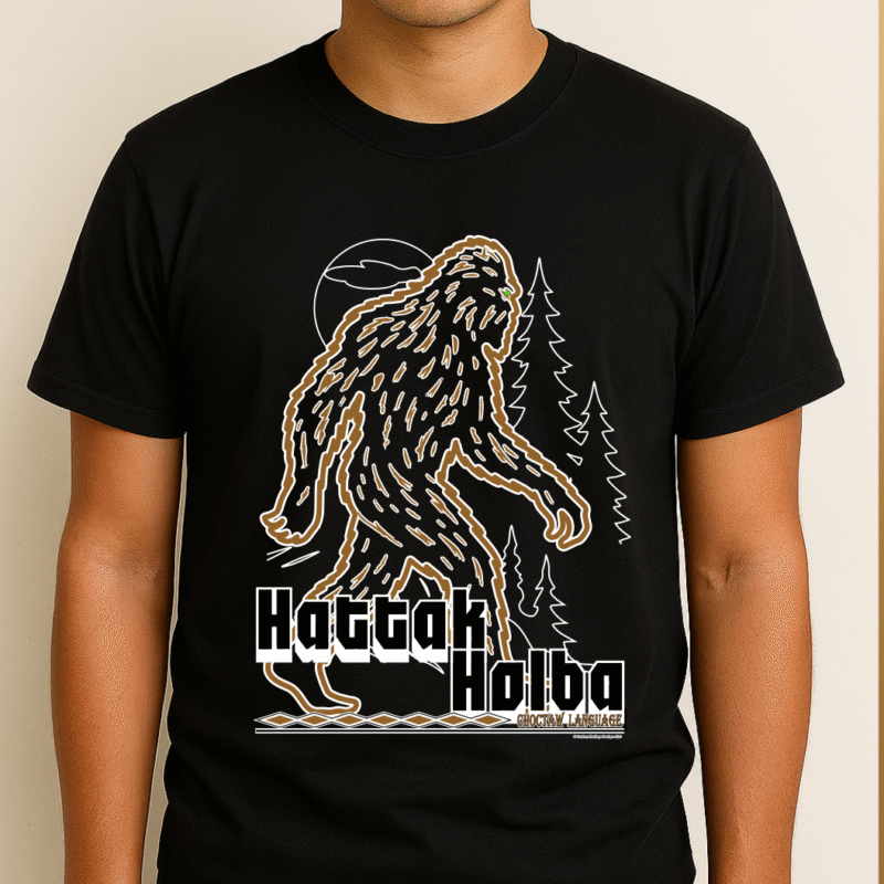 Hattak Halba on Black shirt Hattak Holba - Graphic T