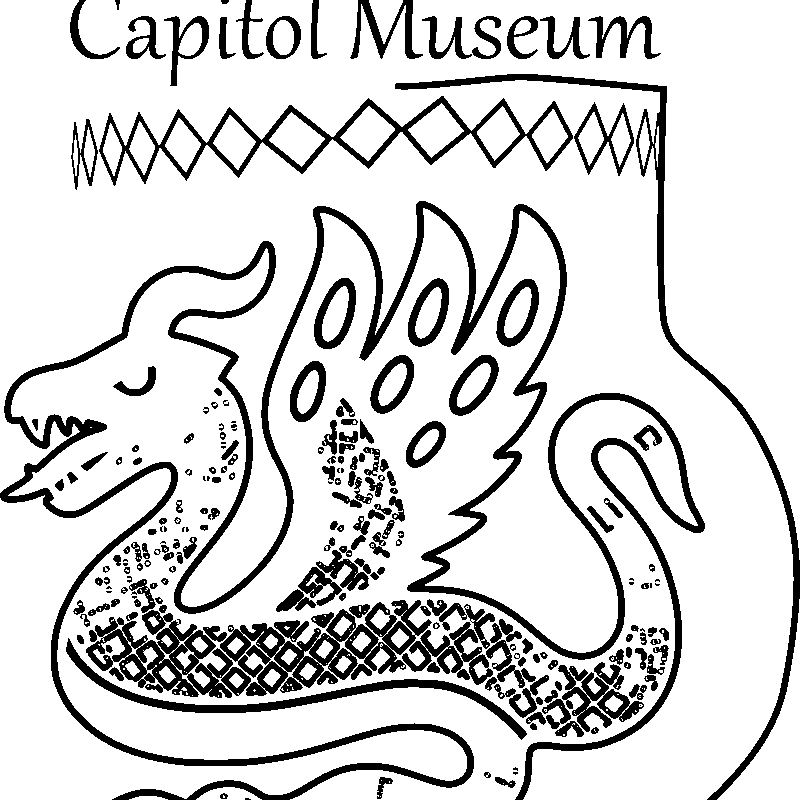 Museum Pot Choctaw Nation Capitol Museum Pottery - Graphic T