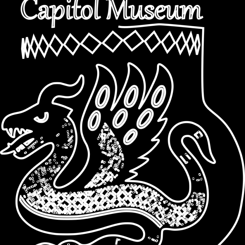 Museum Pot black Choctaw Nation Capitol Museum Pottery - Graphic T