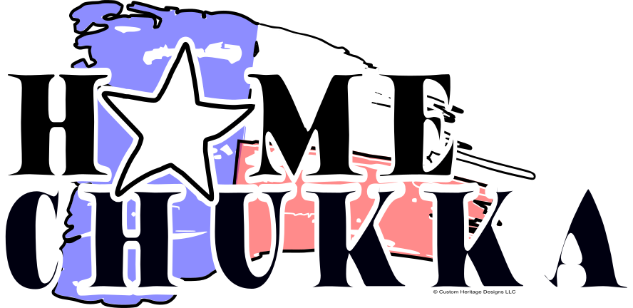 Texas Flag Landscape. Chukka Texas - Reclaimed wood sign