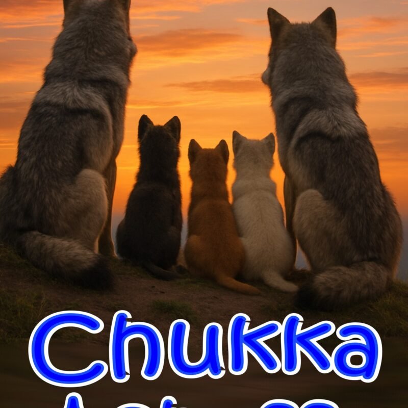 Chukka Achuffa Wolves - Key Chain