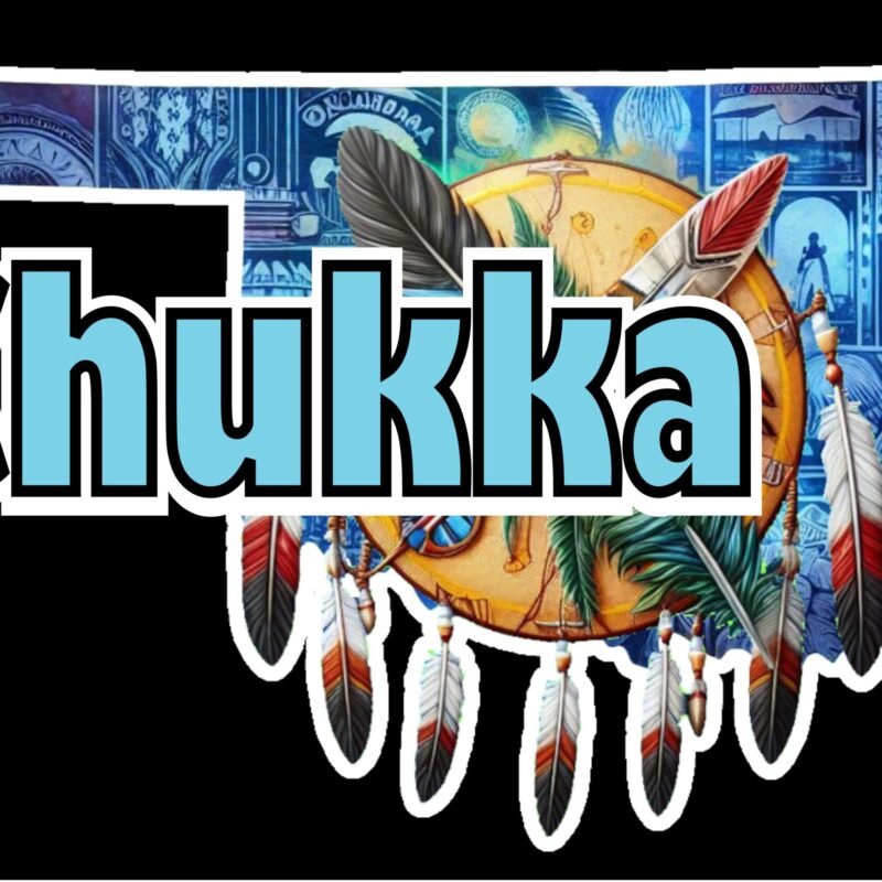 Chukka ok graphic Chukka Oklahoma - Key Chain