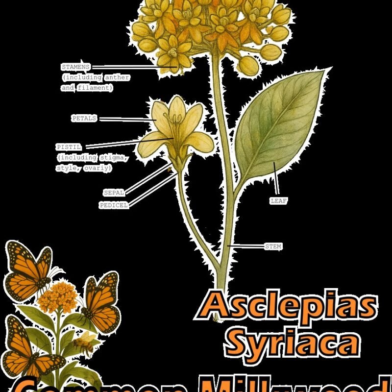Asclepias syriaca - Graphic T