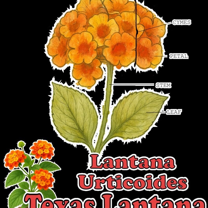 Lantana urticoides - Graphic T