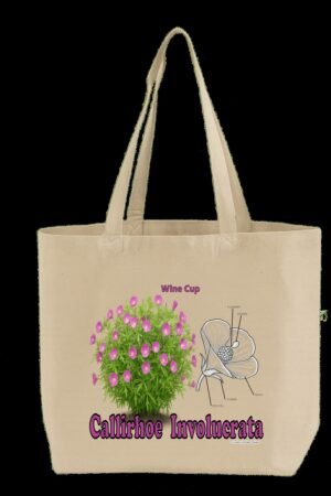 Winecup Callirhoe involucrata - Tote Bag