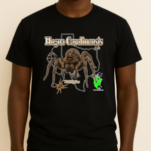 Wolf Spider Black Hogna Carolinensis - Graphic T